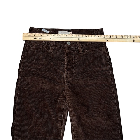 Levi’s Wedgie Straight Brown corduroy Jeans Size 24/28 - Picture 2 of 11